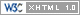 Valid XHTML 1.0 Valid XHTML 1.0